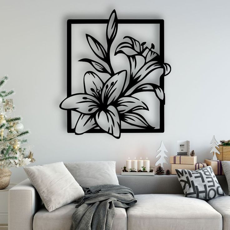 Home Decor 3D Flower